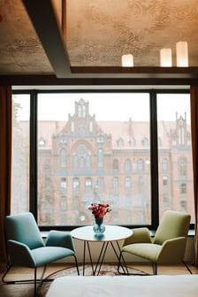 Na zdjęciu hotel The Bridge Wrocław MGallery na Ostrowie Tumskim