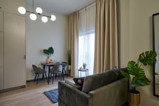 Na zdjęciu widać mieszkanie w Apartamentach Traugutta