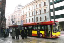 Autobusy Volvo we Wrocławiu. Archiwum MPK