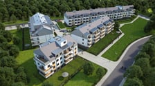 Wizualizacja osiedla Aleja Platanowa