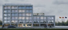 <p>Projekt biurowca, kt&oacute;ry powstać ma na Nowych Żrenikach&nbsp;</p>