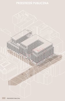 Zwycięski projekt budynku, który powstanie w miejscu Solpolu
