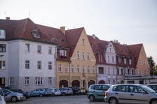 Dawny Dom Kultury Agora przy placu Piłsudskiego
