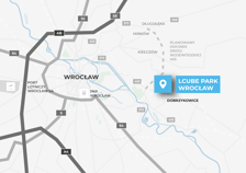 Wybudują LCube Wrocław East. Potężny kompleks przemysłowy w Dobrzykowicach.