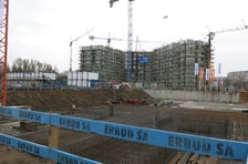 Tak powstaje Port Popowice - jedna z największych nadodrzańskich j inwestycji we Wrocławiu. rok 2019