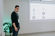 Uczestnicy programu Startup Lunchpad.