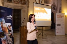 Uczestnicy spotkania  dotyczącego strategii Wrocławia 2050