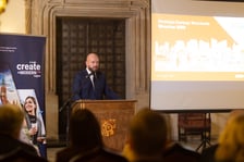 Uczestnicy spotkania  dotyczącego strategii Wrocławia 2050