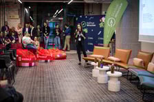 Uczestnicy spotkania Startup WRO Meetup