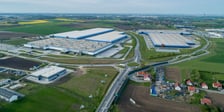 Zdjęcie lotnicze, hale i magazyny Wrocław V Logistics Centre