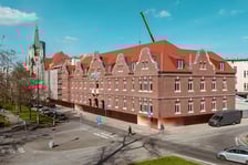 Budowa kompleksu Sudea, kwiecień 2025 r.