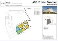 Arche Hotel Wrocław II koło lotniska we Wrocławiu