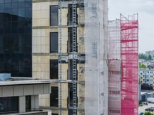 Wyburzanie Arkad w pierwszej połowie czerwca 2025