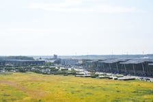 Hampton by Hilton Wrocław Airport w budowie, 3 lipca 2025