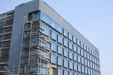 Hampton by Hilton Wrocław Airport w budowie, 3 lipca 2025