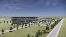 Wizualizacje zakładu firmy Intel, który miał powstać w Miękini