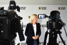<p>Renata Granowska na konferencji zapowiadającej Forum Ekonomiczne w Karpaczu 2025</p>