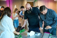 Uczestnicy Startup WRO Meetup.