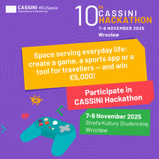 10th CASSINI Hackathon już w listopadzie