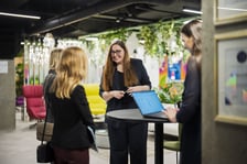 Uczestnicy śniadania biznesowego Invest in Wroclaw.