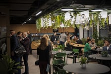 Uczestnicy śniadania biznesowego Invest in Wroclaw.