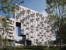 Wizualizacja: Kosmos na Nowych Żernikach, inwestycja spółki Marvipol