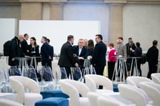 Drugi dzień konferencji East x West Forum w Pawilonie Czterech Kopuł we Wrocławiu (9 kwietnia 2026 r.).