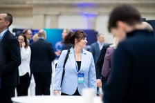 Drugi dzień konferencji East x West Forum w Pawilonie Czterech Kopuł we Wrocławiu (9 kwietnia 2026 r.).