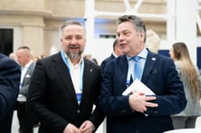 Drugi dzień konferencji East x West Forum w Pawilonie Czterech Kopuł we Wrocławiu (9 kwietnia 2026 r.).