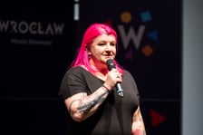 Joanna Czerkasow, dyrektorka Biura Wrocław Bez Barier Urzędu Miejskiego Wrocławia, II Dolnośląski Kongres Praw Zwierząt, 17 kwietnia 2026 r.