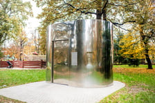 Park Kleciński, koło placu zabaw
