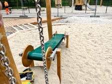 Powstający park przy ul. Idzikowskiego we Wrocławiu