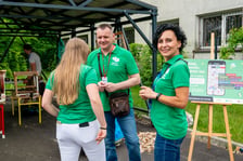 WKE podczas wydarzenia prezentującego mobilną grę miejską.