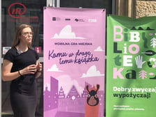WKE podczas wydarzenia prezentującego mobilną grę miejską.