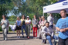 Piknik Wrocławskiego Centrum Integracji na Miejskiej Farmie Wrocław na Swojczycach