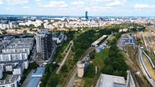 Działka na której ma powstać Park Henrykowski