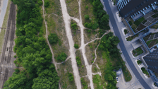 Działka na której ma powstać Park Henrykowski