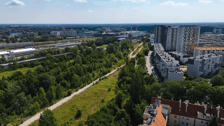 Działka na której ma powstać Park Henrykowski