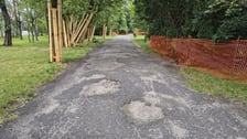 <p>Park Szczytnicki - zabezpieczenie zieleni przed pracami remontowymi, lipiec 2026</p>