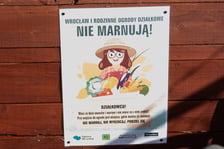 <p>Rodzinny Ogr&oacute;d Działkowy "Radość Życia" przy ul. Klecińskiej we Wrocławiu, 25.08.2026.</p>