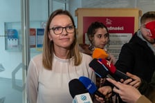 Na zdjęciu konferencja informująca o starcie kampanii - Ciepło w Domu