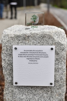 Promenada Krzycka i nagroda Eco-Miasto.
