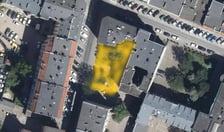 <p>Mapka skweru przy ul. Dąbrowskiego we Wrocławiu</p>