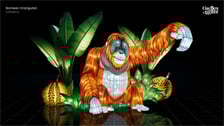 <p>Wizualizacja Garden of Lights "Dzika Azja" - orangutan&nbsp;</p>