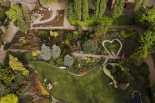<p>Ogr&oacute;d Botaniczny UWr z lotu ptaka</p>