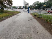 Skwer im. Aleksandry Natalii-Świat na wrocławskim Szczepinie po modernizacji