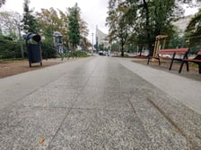 Skwer im. Aleksandry Natalii-Świat na wrocławskim Szczepinie po modernizacji