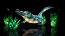 Garden of Lights - Ogród Świateł we wrocławskim ZOO. Wystawa "Dzika Azja". Wizualizacje wystawy