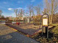 Park Klecina w listopadzie 2024