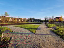 Park Klecina w listopadzie 2024